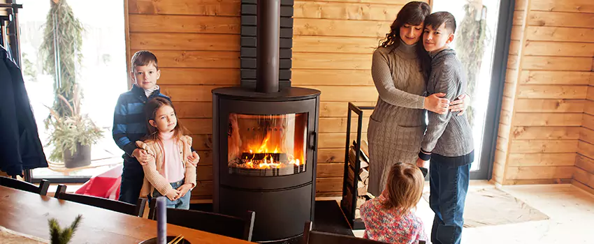Morso Cast Iron Fireplace Insert Installation in Lincoln, Nebraska
