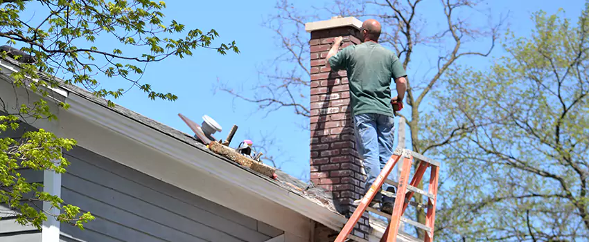 Vinyl and PVC Chimney Flashing Installation in Lincoln, NE