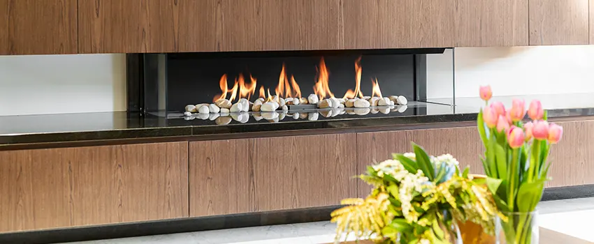 Double-height Fireplace Design Refurbishment in Lincoln, Nebraska